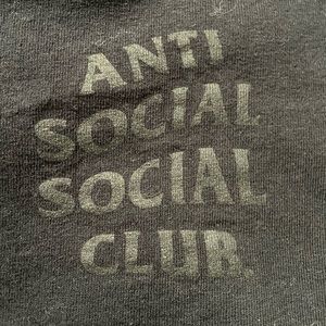 Anti Social men’s black t-shirt